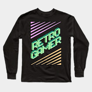 Retro Gamer Long Sleeve T-Shirt